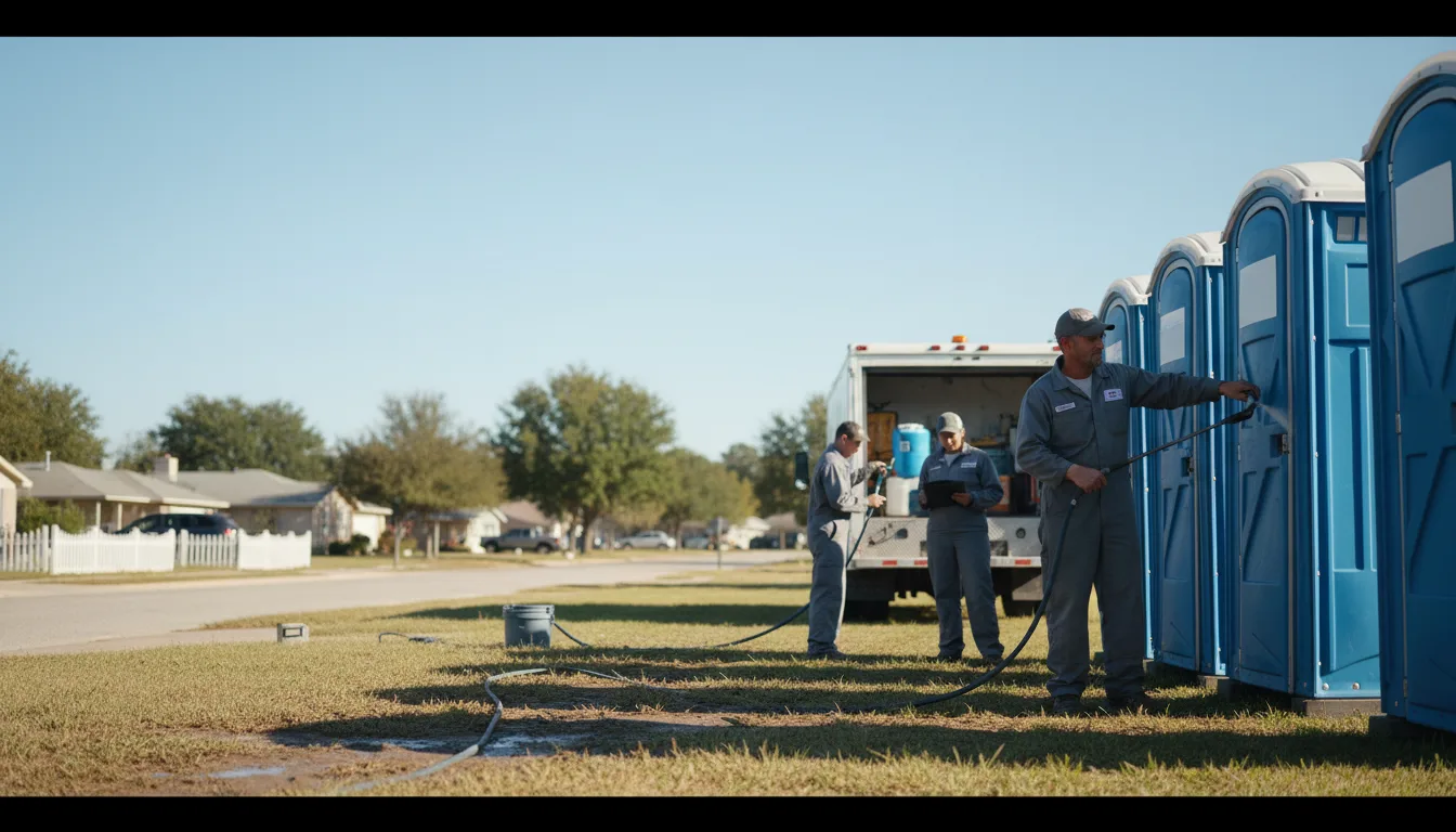 Long-Term Portable Toilet Rental in New Madison, OH near me